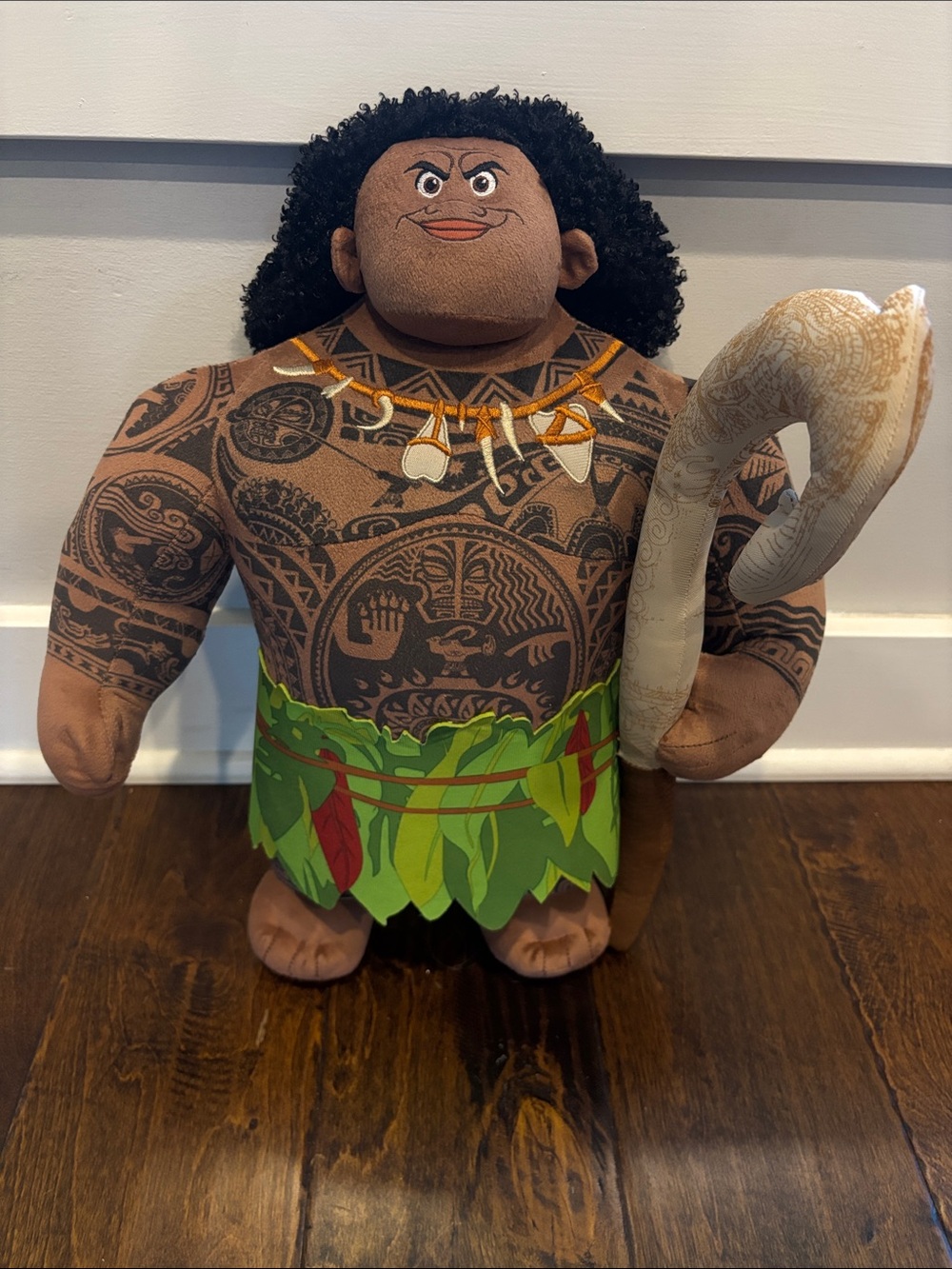 Moana Maui Plush Doll with Hook - Brown & Green